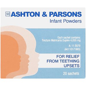 ASHTONS AND PARSONS INFANT PWD 20`S