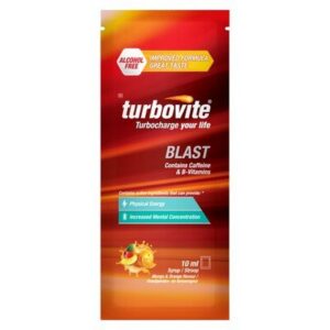TURBOVITE BLAST ALCOHOL FREE SACHETS 10ML