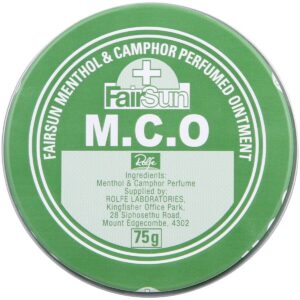 CAMPHOR OINT MENTHOL 75G