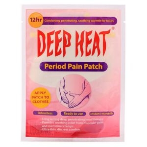 DEEP HEAT PERIOD PAIN PATCH