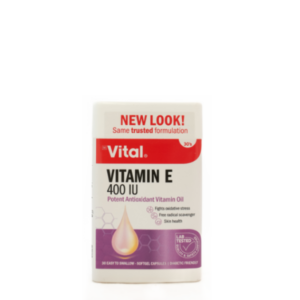 VITAL VIT E 400IU CAP