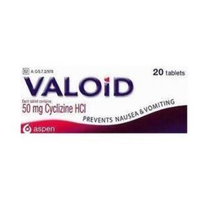 VALOID 50MG PAED SUPP