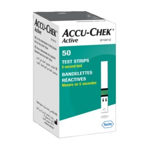 ACCU-CHEK GLUCOSE ACTIVE STRIPS