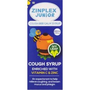 ZINPLEX JNR COUGH BEE CALM SYR 200ML